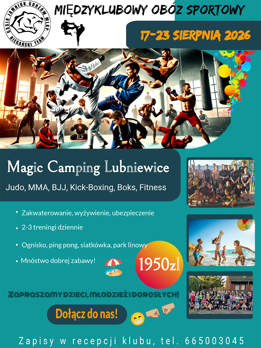 obóz sportowy Lubniewice 2026